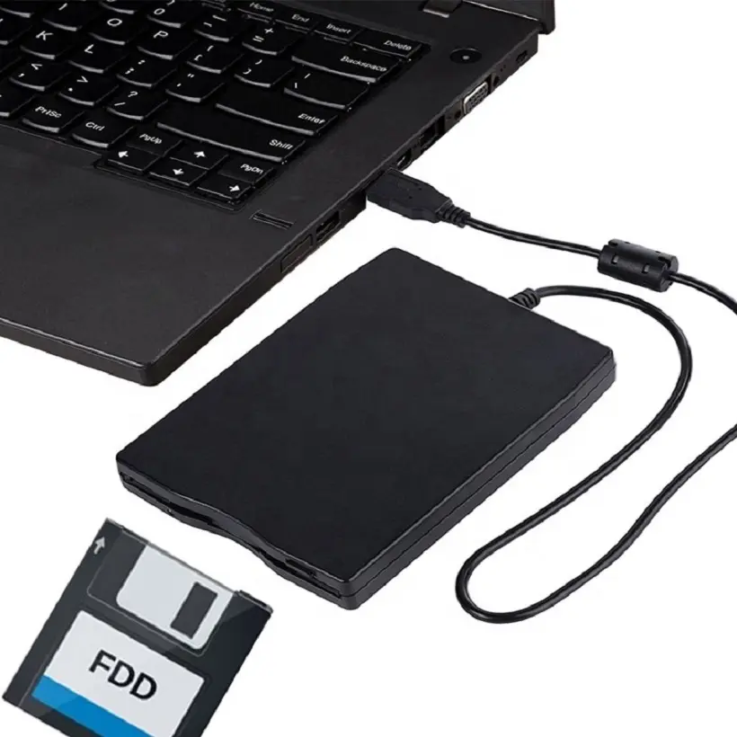 USB خارجي مرن قرص صلب محرك الأقراص المحمولة 1.44 MB FDD محرك أقراص USB التوصيل والتشغيل للكمبيوتر ويندوز 10 7 8 ويندوز