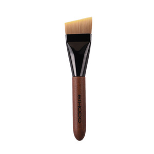 EIHODO Angled <b>Foundation</b> Brush Synthetic Hair Wooden Handle Makeup Brush For Face Base Application - Product Image 5