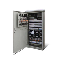 Boîtier d'instrumentation électronique en acier au carbone de haute qualité IP54, armoire d'alimentation, boîtier de compteur extérieur