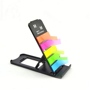 ขาตั้งโทรศัพท์ ABS 2 in 1 ราคาประหยัด พร้อมกระดาษโน้ตแบบมีกาวสำหรับสัตว์เลี้ยง สำหรับของขวัญส่งเสริมการขาย พิมพ์โลโก้ได้ - Product Image 4