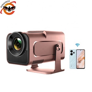 โปรเจคเตอร์ EASUNTECH Hy320mini 800p LCD สำหรับโรงภาพยนตร์ในบ้าน สมาร์ทพกพาขนาดเล็ก ฉายภาพระยะใกล้ คุณภาพดีที่สุด รองรับ 4K พร้อม Android TV เหมาะสำหรับโบสถ์ - Product Image 1