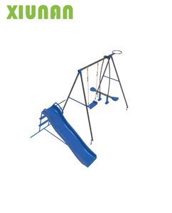 XNS014 Diseño moderno Juego de columpios para niños al aire libre Patio Columpios para bebés Soporte <span class=keywords><strong>Columpio</strong></span> de metal de plástico para niños <span class=keywords><strong>Parque</strong></span> infantil o <span class=keywords><strong>parque</strong></span> - Product Image 5
