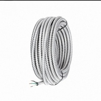 Cable MC con Certificación UL, Calibre 12 AWG, 10 AWG, 14 AWG, 600V, Conductor de Cobre Sólido, Aislamiento XLPE, Blindaje de Aluminio, IP67, Cable Eléctrico