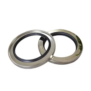 Air compressor special corrosion and friction resistant shaft seal 39311519, PTFE+ stainless steel frame three lip oil sea