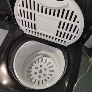 <span class=keywords><strong>Lavadora</strong></span> de 8,5 kg, Cubo <span class=keywords><strong>Doble</strong></span>, semiautomática, <span class=keywords><strong>lavadora</strong></span> doméstica <span class=keywords><strong>pequeña</strong></span>, electrodomésticos económicos - Product Image 4