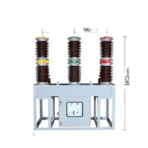 ZW7 40.5 33kv室外高压开关真空断路器交流三相电力系统