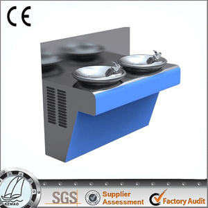 <span class=keywords><strong>Fontaine</strong></span> à eau extérieure en acier inoxydable avec eau fraîche Distributeur d'eau de jardin à double vasque - Product Image 6