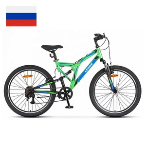 Bán Buôn Xe Đạp Leo Núi Thép <span class=keywords><strong>Carbon</strong></span> <span class=keywords><strong>Mtb</strong></span> Xe Đạp 24 Kích Thước Đầy Đủ Hệ Thống Treo Xe Đạp Leo Núi Với Đôi V Phanh - Product Image 1