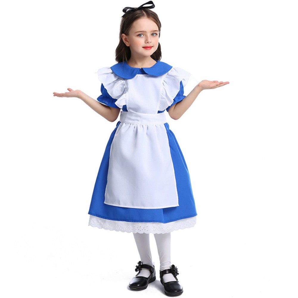 Low Price Blue French Maid Costume High-Quality Lace Material | Alibaba.com Low Price Blue French Maid Costume High-Quality Lace Material | Alibaba.com