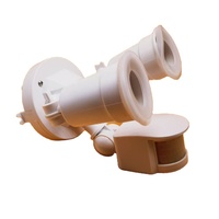 Vente en gros d'usine 50/60Hz Détecteur de mouvement infrarouge de plafond à 180 degrés Réglable Délai de 5 à 5 minutes Portée de détection de 2 à 12 m pour