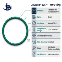 Joint torique en caoutchouc FKM JRS Niels 5057, résistant aux produits chimiques et aux hautes températures, taille personnalisée disponible