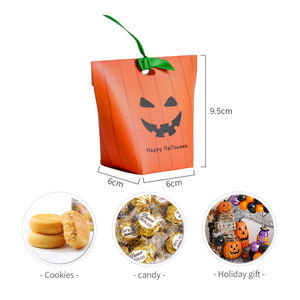Hot Selling Pumpkin Witch Design Cookie Boxes for <strong>Halloween</strong> Bakery Candy Sweet Paper Boxes Embossing Matt Lamination Food Sugar - Product Image 5