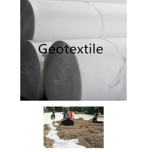 Rouleaux de tissu en feutre doux imprimé personnalisé pour géotexile Matériau non tissé en polyester marron doré de forme industrielle pressée de 3mm/5mm - Product Image 2