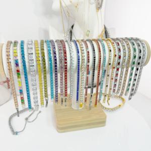 Plata de mariée luxe cm chrétien gothique <span class=keywords><strong>swarovski</strong></span> titane acier inoxydable bijoux balances en gros vitrines plateau Bracelets - Product Image 4