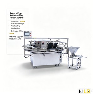Nouvelle machine à gaufrettes alimentaires sûre, automatique, facile à utiliser, silencieuse, à faible vibration, à <span class=keywords><strong>disque</strong></span> rotatif, en acier inoxydable 304, portable <span class=keywords><strong>et</strong></span> standardisée - Product Image 2