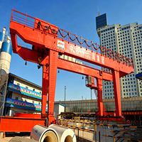 Prix usine Grue à portique électrique à double poutre de 10, 20, 30, 50 tonnes, type U, équipement de levage de grande capacité