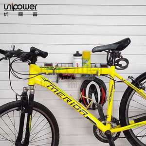 Canasta de almacenamiento resistente Unipower para bicicletas, con gancho en forma de J para montaje en pared, para soporte de bicicletas en garaje. - Product Image 5