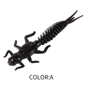 Nuevos Señuelos de Pesca suaves OEM 4cm 5CM 6cm larva libélula insecto imitando cebo <span class=keywords><strong>Ninfa</strong></span> mosca damselfly atrae carpa trucha perca lubina - Product Image 5