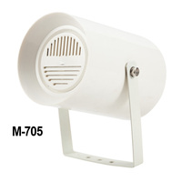 Haut-parleur directionnel M-705 de 5 pouces, 20W, 100V, avec transformateur intégré, boîtier en ABS et support de montage en fer