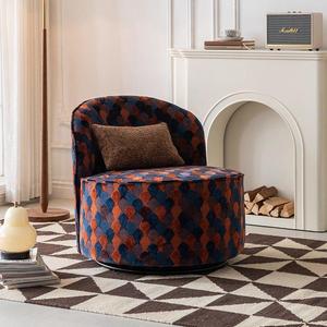 เก้าอี้บีนแบ็กหมุนได้ สำหรับห้องนั่งเล่นและห้องนอน เบาะหุ้มผ้า - Product Image 2