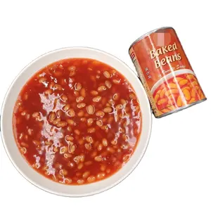 Китайские поставщики напрямую цена оптом Консервированные ОВОЩИ Консервированные запеченные бобы в томатном соусе