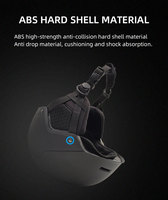 Casque de sécurité personnalisé pour le ski adulte à double sport équipement de ski de snowboard pour sports souples d'hiver conforme à la norme ASTM 2040, y compris des lunettes de neige