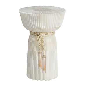 Ihpaper Hoa Mô Hình Giấy Bàn Tròn Cao Bàn Trà Di Động Gấp Bảng Giấy Đồ Nội Thất Cho Nhà Và Triển Lãm - Product Image 5