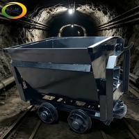 Chariot minier à déchargement latéral automatique CSME 1,7 m avec une charge maximale de 2,7 T, une largeur de 600 mm et une garantie d'un an à vendre