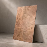 Revêtement mural flexible en pierre souple de quartz brun doré antique, résistant au feu et à l'eau, panneau de carrelage pliable pour hôtel et salle de sport