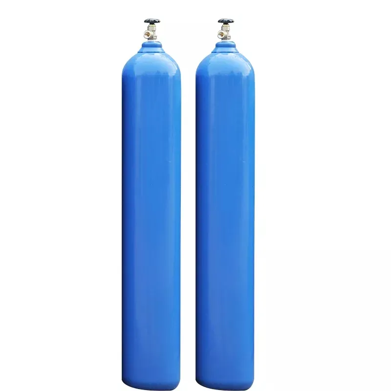 40L 50L Gas Cylinder Tanks for CO2 Oxygen Argon Hydrogen Helium Nitrogen