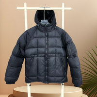 Fabrication en usine de vestes en duvet légères avec logos personnalisés, vestes d'hiver de haute qualité, vestes en duvet luxueuses