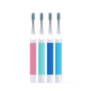 Hot Sales Support Customization IPX5 Waterproof Design Battery Electric Toothbrush for Travel