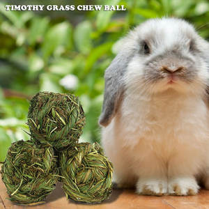 Timothy çim tavşan çiğnemek topu çim taşlama oyna Chew oyuncaklar tavşanı tavşan Hamster gine domuzlar Gerbils - Product Image 2