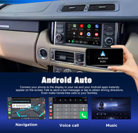 Mise à niveau de l'écran d'origine, CarPlay sans fil, Android Auto, navigation multimédia pour le tableau de bord du Range Rover, système Denso