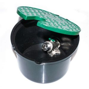 Robinet en métal avec entrée 3/4, largeur 20,5 cm, hauteur 13 cm, pour l'irrigation - Product Image 1