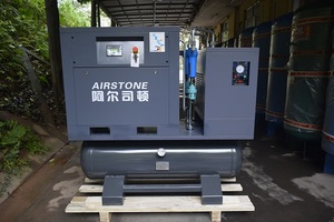Airstone AS-10A/8 7.5Kw 10Hp 8Bar sabit hız entegre hepsi bir vida hava kompresörü hava kurutucu 230L hava tankı ile kombine - Product Image 3