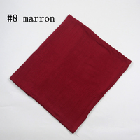 Vente en gros de foulards en jersey de haute qualité, hijab extensible uni, hijab arabe de Dubaï, hijab en jersey de coton pour femmes