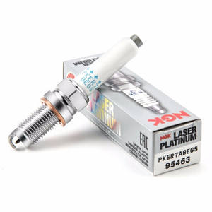 Bujía láser NGK Original, platino, PKER7A8EGS, gran calidad, profesional, para AUDI A Series, 95463 - Product Image 1