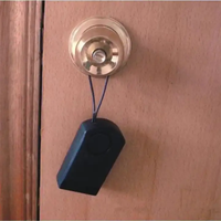 120db sans fil capteur tactile alarme de sécurité fort bouton de porte alerte d'entrée Anti vol effarouchement hôtel voyage sirène de sécurité