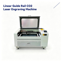 Mesin Pengukir Laser CO2 Industri - Tabung Kaca Tertutup, Pemandu Linear Kompak untuk Pemrosesan Non-Logam