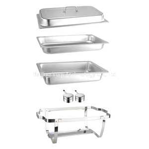 Chauffe-Plat Commercial Pliable Minimaliste Blanc et Or 9L pour Mariages, Cafés et Fêtes de Luxe Léger – Maintien au Chaud des Aliments - Product Image 6