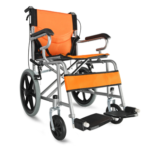 Sillas de <span class=keywords><strong>ruedas</strong></span> manuales para niños y ancianos, suministros de cuidado médico, ultraligeras, sin peso - Product Image 3