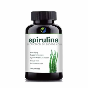 Suplemento de proteína de espirulina Ausreson, 250mg, <span class=keywords><strong>500mg</strong></span>, tabletas de espirulina orgánica de etiqueta privada - Product Image 2
