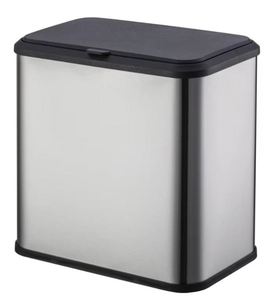Step on 5L Slim Kitchen Trash Can Silent Close Stainless Steel Garbage <b>Bin</b> for Home Custom Logo - Product Image 2