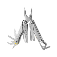 Mini-ciseaux pliants multifonctionnels en acier de qualité industrielle, couteau, tournevis, portable, pour situations d'urgence, maison et extérieur
