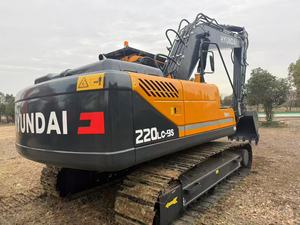 รถขุดตีนตะขาบฮุนได Robex 220LC-9S มือสอง ขนาด 22 ตัน สำหรับงานก่อสร้างและวิศวกรรม ขาย - Product Image 4