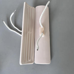 ליקנאי 245*65 מ "מ קרמיקה אלמנט חימום אינפרא אדום מעוגל חימום חימום צלחת קרמיקה אלמנט חום אור לבן 220v - Product Image 1