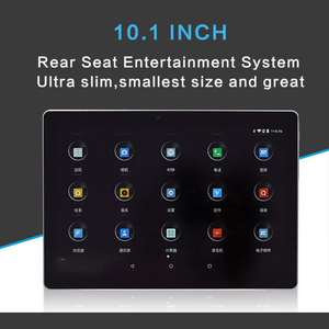10.1inch IPS Android tựa đầu màn hình với camera phía trước GPS Android Auto & SD card cho taxi quảng cáo 4 gam xe màn hình - Product Image 3