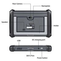 2026 X100 PADS Key Programmer with Built-in CAN FD DOIP Full System Diagnosis Supports 23 Service Functions Online Update