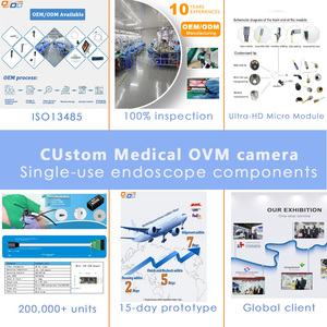 Module de caméra endoscopique miniature 16 K pixels, caméra médicale OVM6946, étanche IPX8, ISO 13485, prise en charge de la personnalisation - Product Image 5